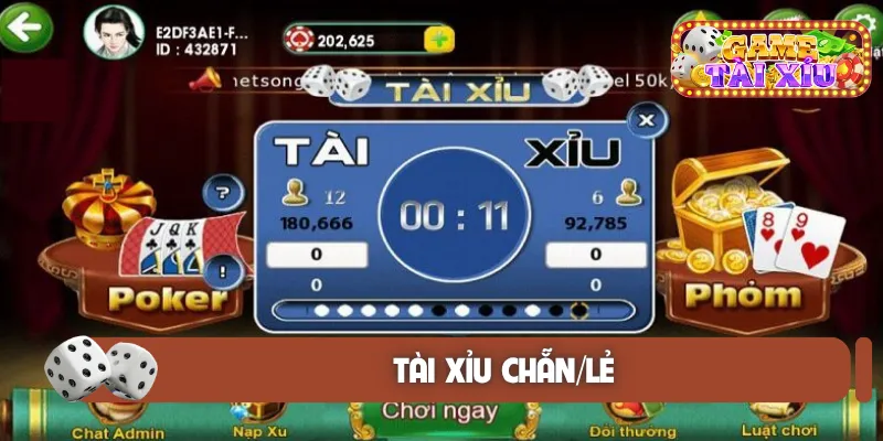 Tài xỉu chẵn/lẻ